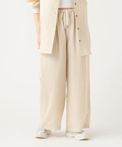 ダブルストライプ イージーパンツ