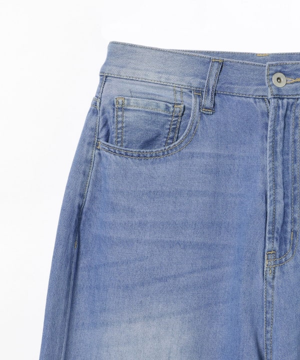 【10%OFFクーポン対象】ソフト デニムパンツ