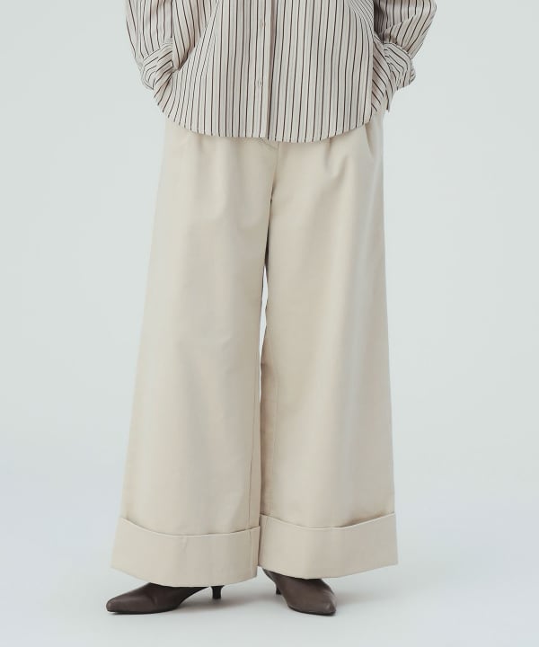 細コール タック パンツ [H：171cm Size：M]
