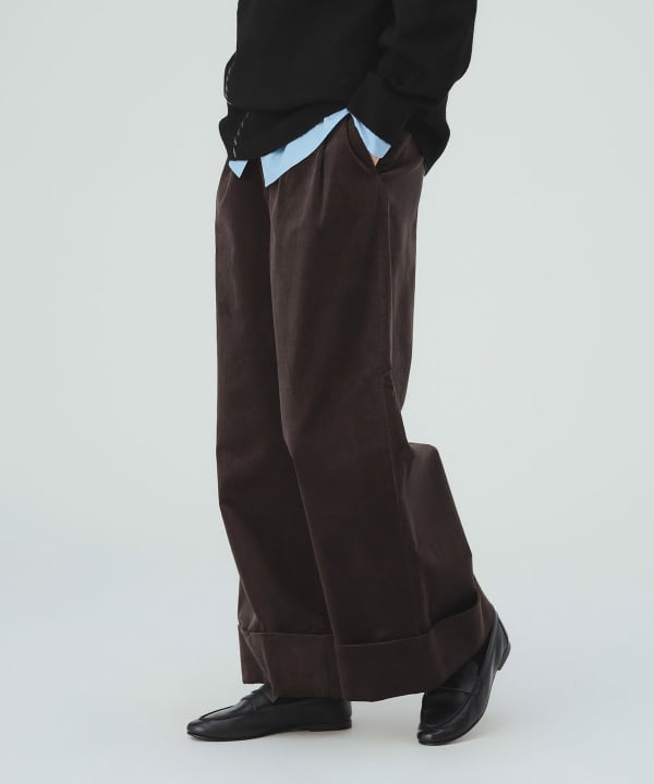 細コール タック パンツ [H：171cm Size：M]