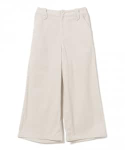 コーデュロイ ドロップループ ワイドパンツ