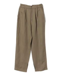 BEAMS HEART / リネン混 ストレートパンツ