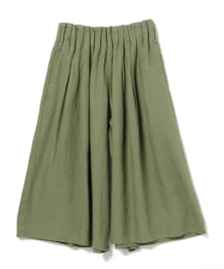 BEAMS HEART / 麻 レーヨン ガウチョ パンツ