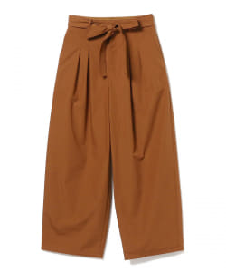 BEAMS HEART / ポプリンバレル パンツ