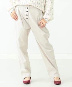 BEAMS HEART / コーデュロイ フロントボタン パンツ