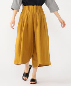 BEAMS HEART / 麻混 ガウチョパンツ