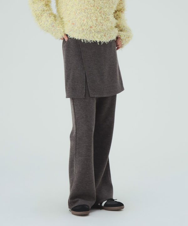 ラップスカート付き カット パンツ  [H：171cm]