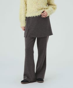 ラップスカート付き カット パンツ