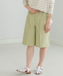 タック ハーフパンツ
