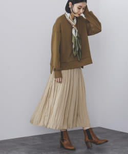 BEAMS HEART / ダンボール プルオーバー スカート セット