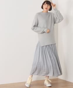 BEAMS HEART / ニットプルオーバー×スカートセット