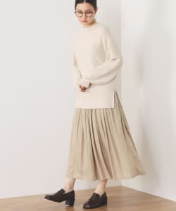 BEAMS HEART / ニットプルオーバー×スカートセット