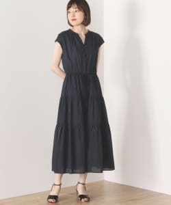 BEAMS HEART / スキッパー ティアード ワンピース