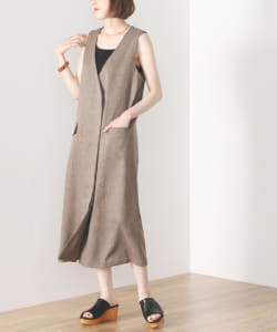 BEAMS HEART / ジレ 2WAY ジャンパースカート