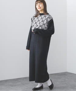 BEAMS HEART / ジャカードベスト ワンピース セット