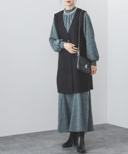 BEAMS HEART / ハイネックワンピース ベスト セット