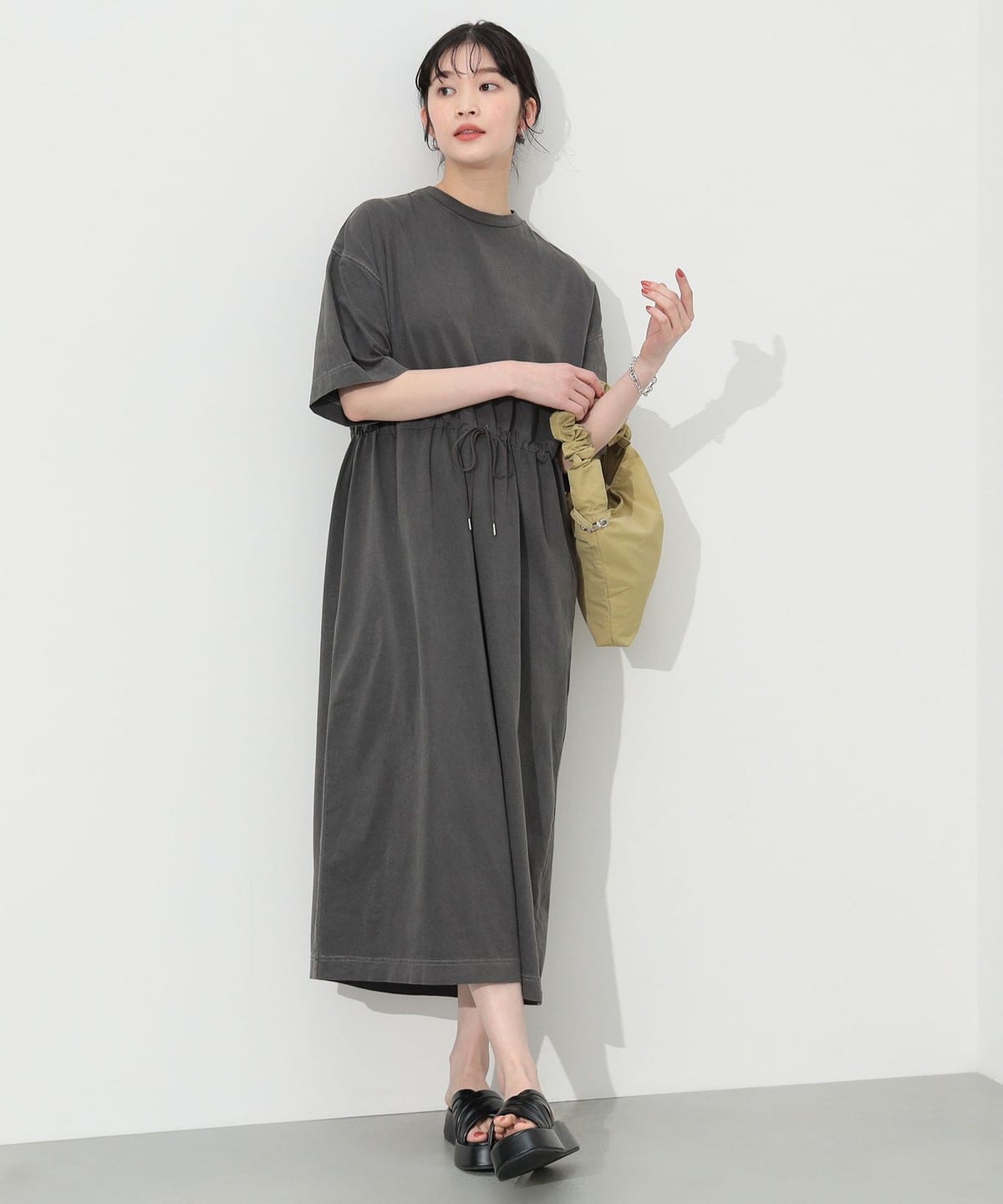 送料無料◆2024新品  BEAMS HEART（ビームス ハート）【タイムセール】ドロスト ワンピース