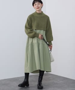 BEAMS HEART / レイヤード ワンピース