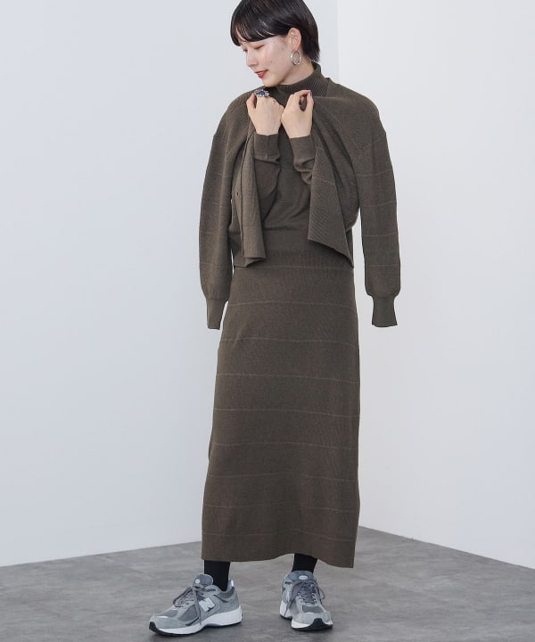 ビームスおまとめアンパスィニットセータースカート上下セットM