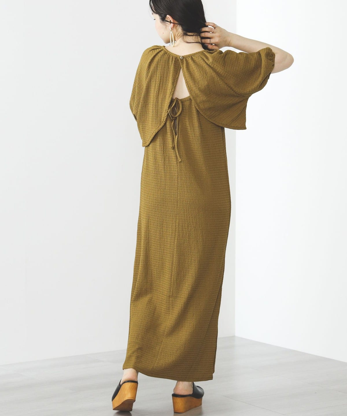 カットソーキャミワンピース × ボレロ(セットアイテム) ワンピース WOMEN CAMEL ONE SIZE カットソーキャミワンピース × ボレロ(セットアイテム) ワンピース WOMEN CAMEL ONE SIZE