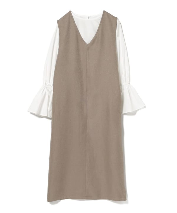 2セット、単品可】BEAMS HEART ジャンバースカとKOKIAブラウス