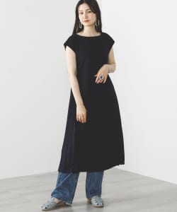 BEAMS HEART / サイドプリーツ ワンピース