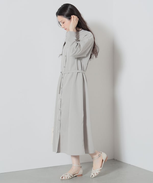 専用　未使用　APIECE APART フードシャツワンピ BEAMS HEART（ビームス ハート）スキッパー風 シャツワンピース