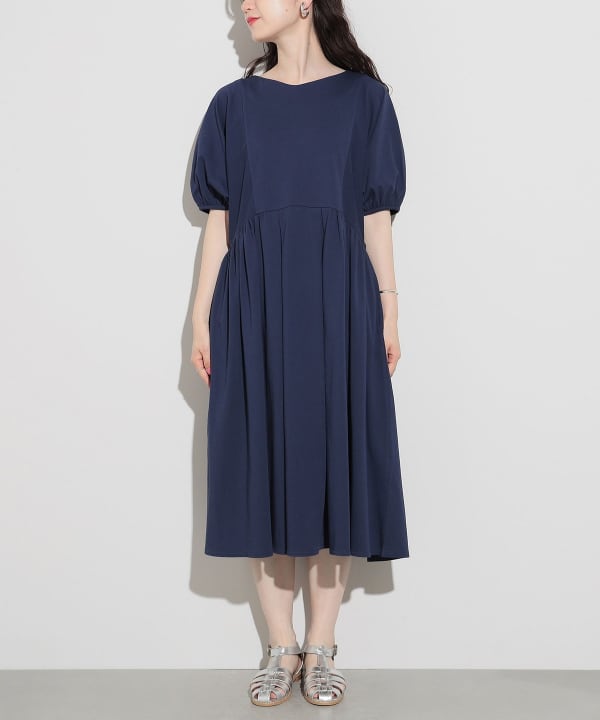 BEAMS HEART（ビームス ハート）切替 シルケット ワンピース