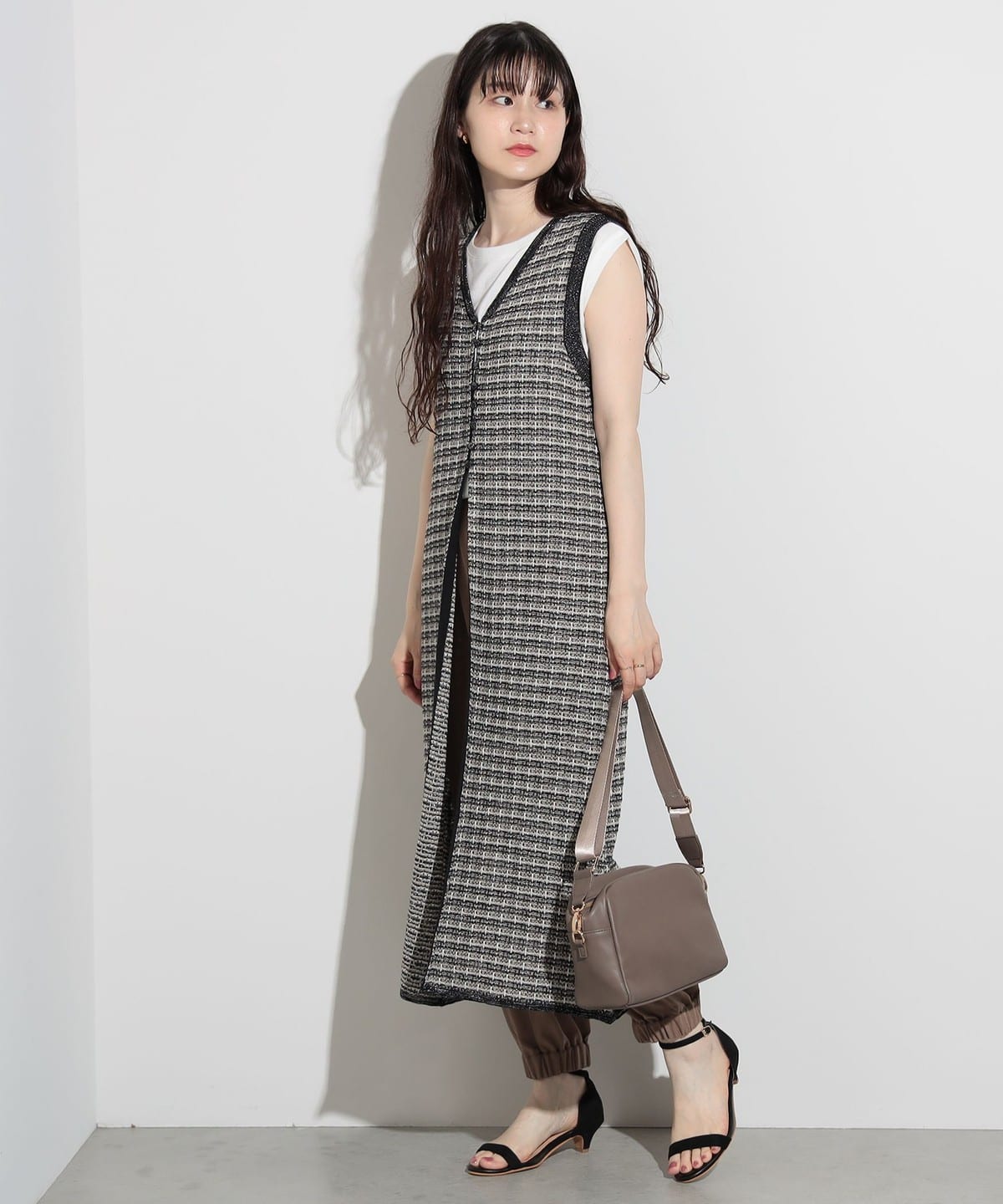 BEAMS - 美品　BEAMS HEART / ラメニットジレ × プルオーバー セット BEAMS HEART｜BEAMS HEART / ラメニットジレ * プルオーバー