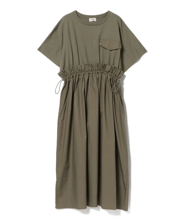 BEAMS - 新品⭐︎タグ付⭐︎BEAMS HEART 異素材ボートネック ワンピースの通販 by リン｜ビームスならラクマ