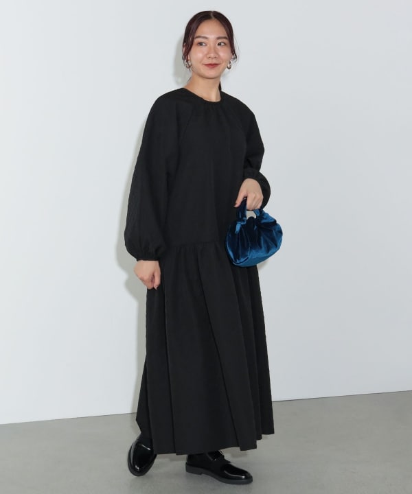 7856. 【極美品】 Waltz by BEAMS ジャガードワンピース 美品waltz by BEAMS DESIGN ジャケットとワンピース セット