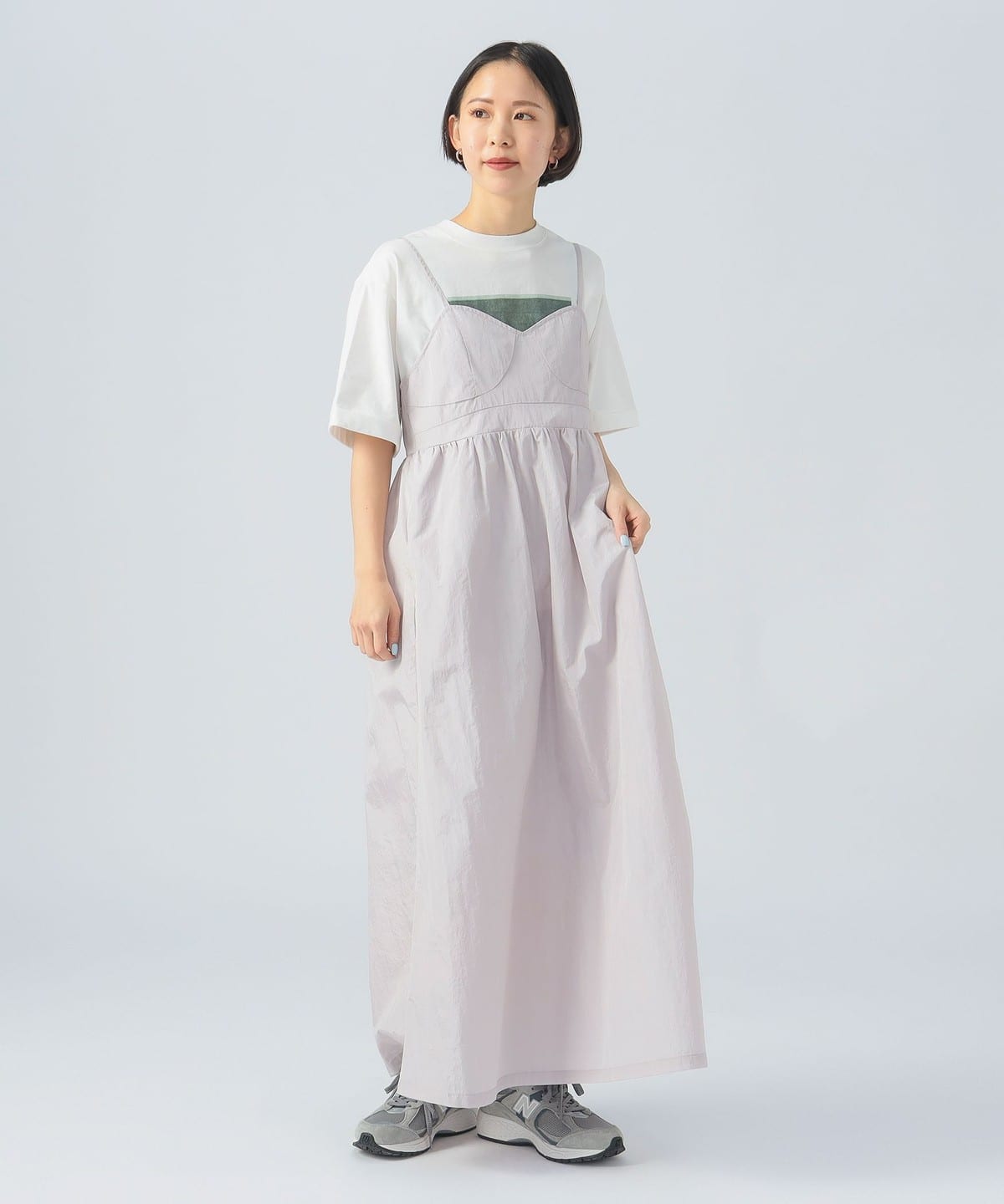 Beams boy ビームスボーイドットワンピース チュニック