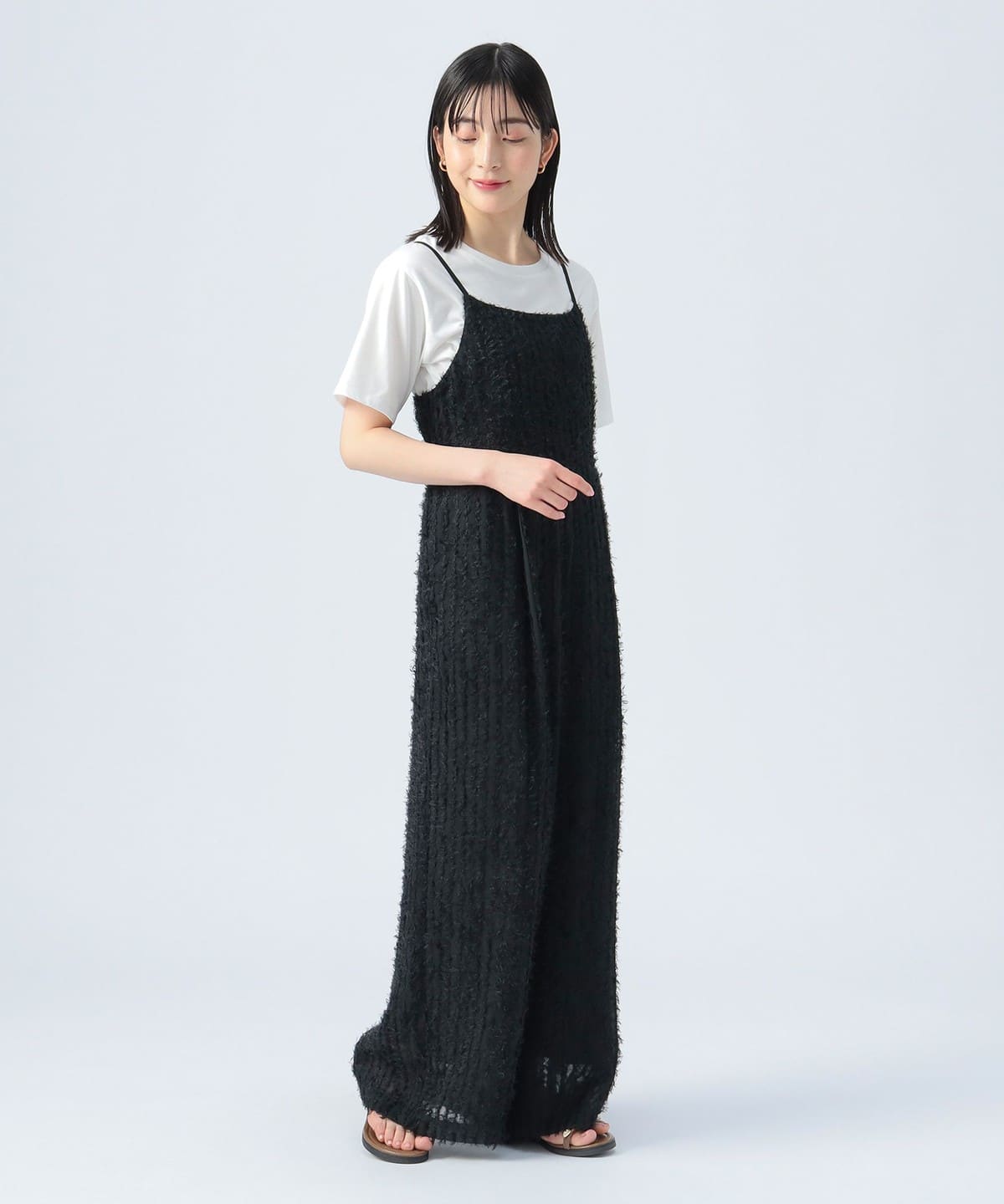 人気特価激安 BEAMS HEART（ビームス サロペット ハート）カットジャカート サロペット・オーバーオール・オールインワン