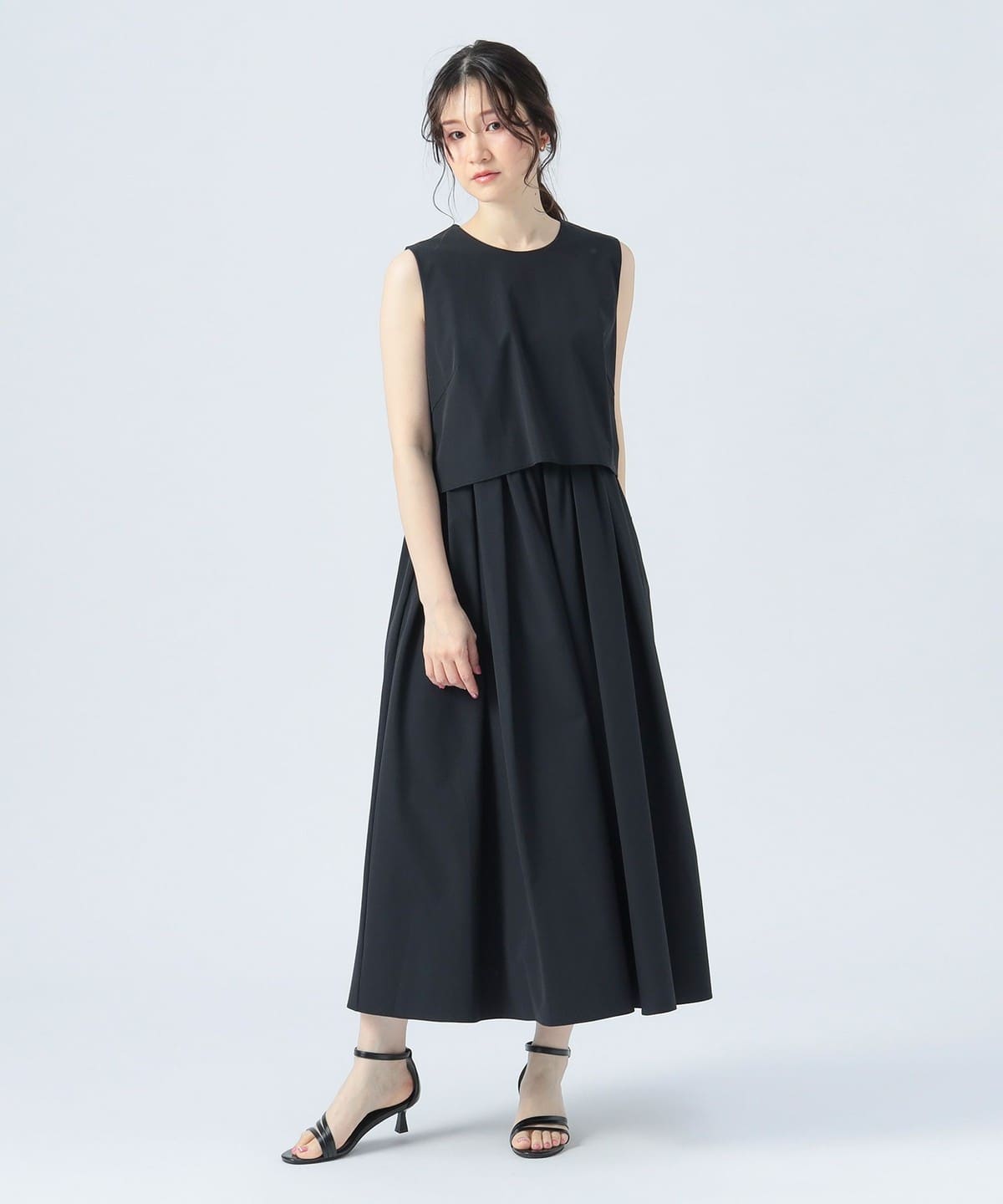 レイヤード ギャザー ワンピース ワンピース WOMEN NAVY ONE SIZE レイヤード ギャザー ワンピース ワンピース WOMEN NAVY ONE SIZE