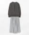 CHARCOAL×LIGHT GREY
