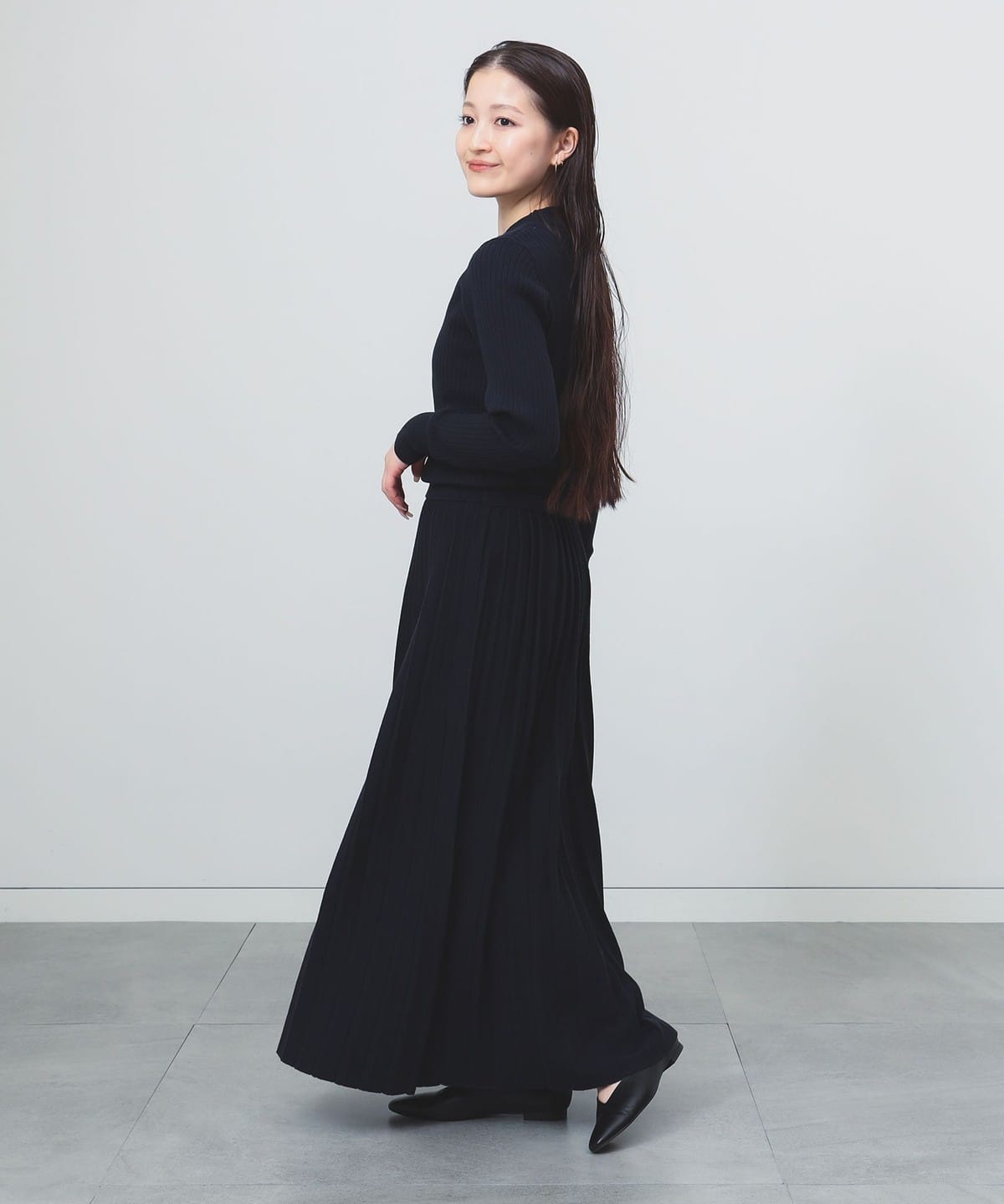 BEAMS HEART（ビームス ハート）リブニット セットアップ（セット