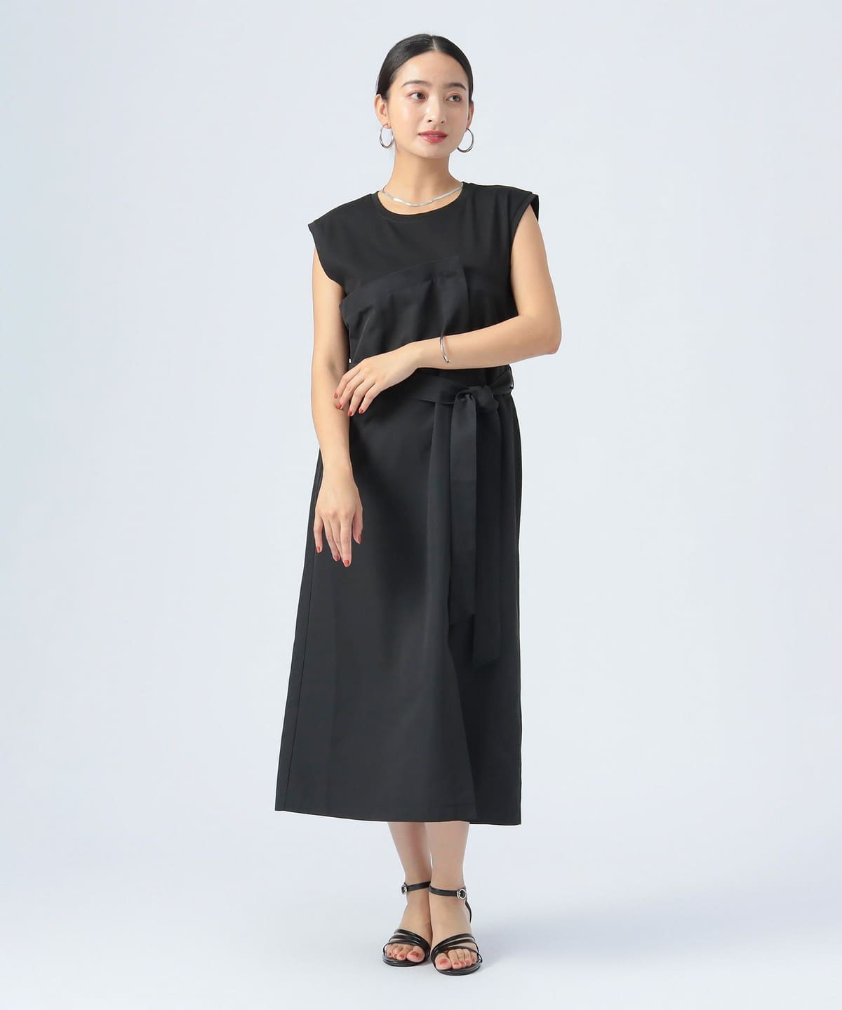 Brave Heart レイヤードワンピース ネイビー Brave Heart レイヤードワンピース （9219186753767）– Amavel