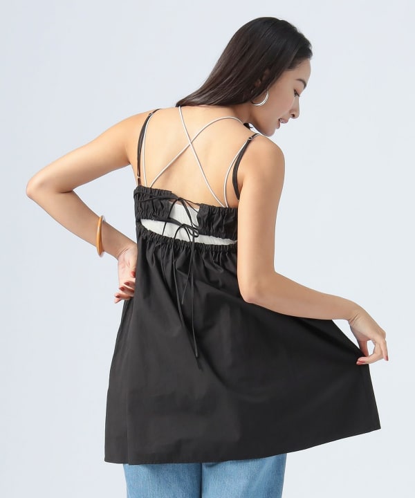 BEAMS HEART（ビームス ハート）バックシャン キャミ ワンピース