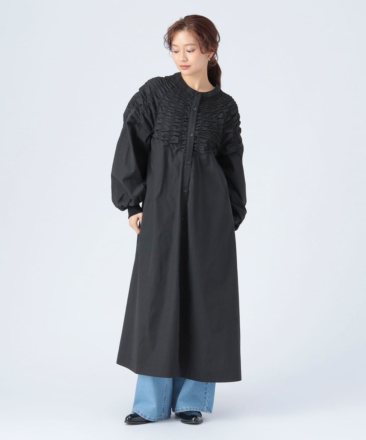 BEAMS HEART（ビームス ハート）【タイムセール】シャーリング シャツ