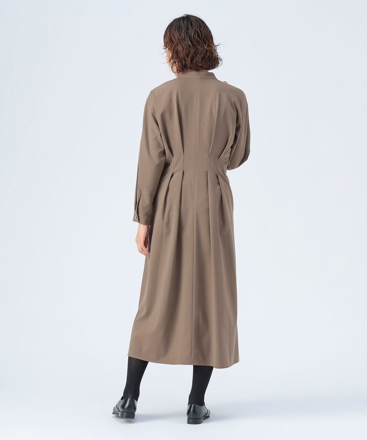 タック シェイプ シャツ ワンピース ワンピース WOMEN MOCHA ONE SIZE タック シェイプ シャツ ワンピース ワンピース WOMEN MOCHA ONE SIZE