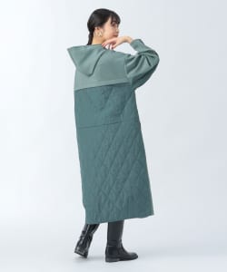 異素材 キルト ワンピース