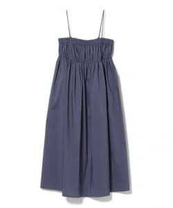 ギャザー フレア キャミ ワンピース
