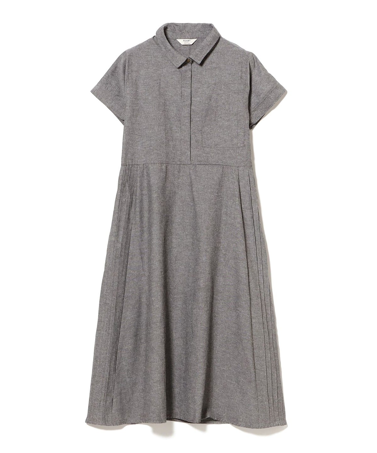 BEAMS HEART（ビームス ハート）【9/17再値下げ】脇ピンタック シャツ
