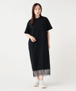 裾 スカラレース ワンピース