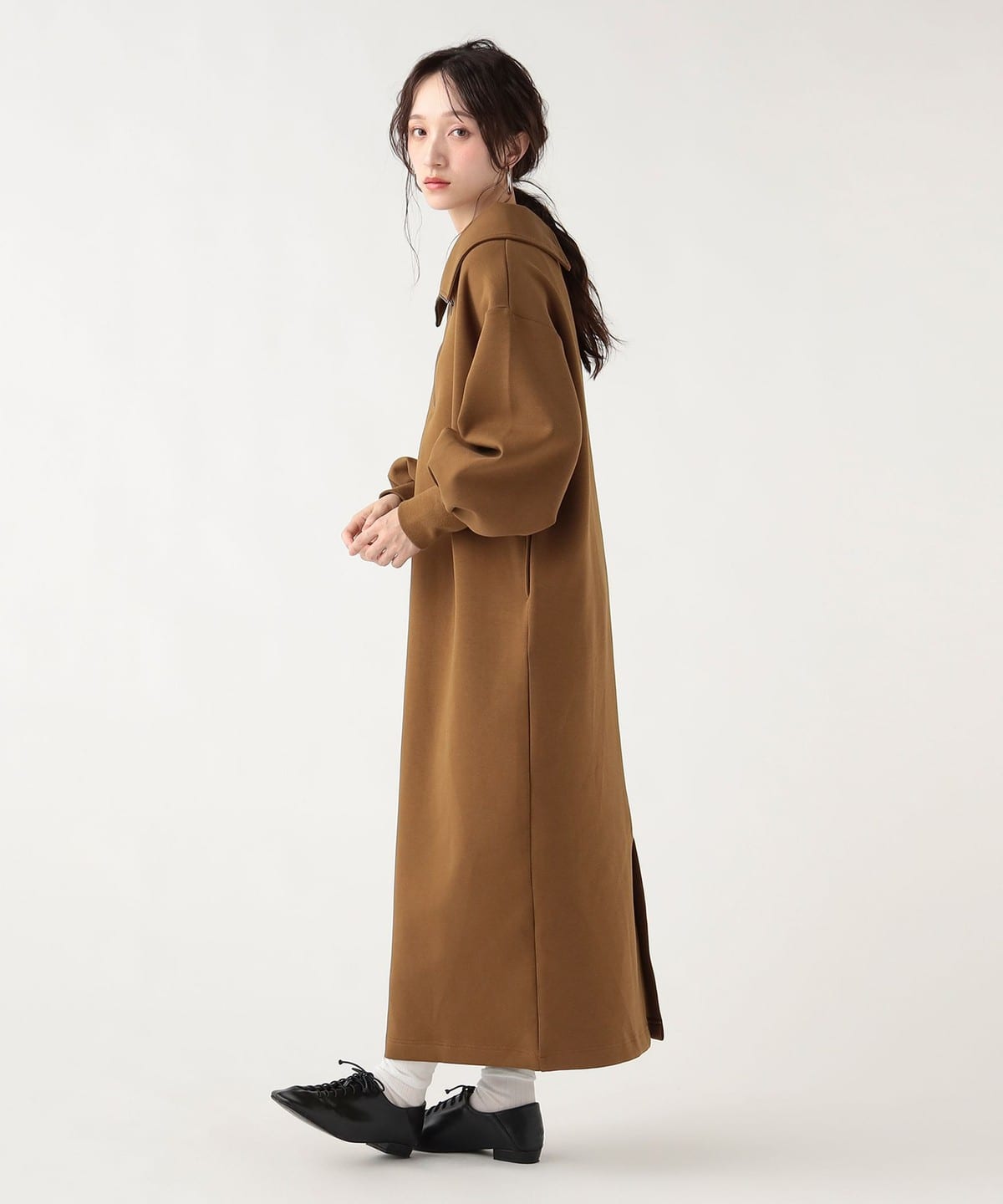 BEAMS HEART（ビームス ハート）2WAY 襟カット ワンピース（ワンピース