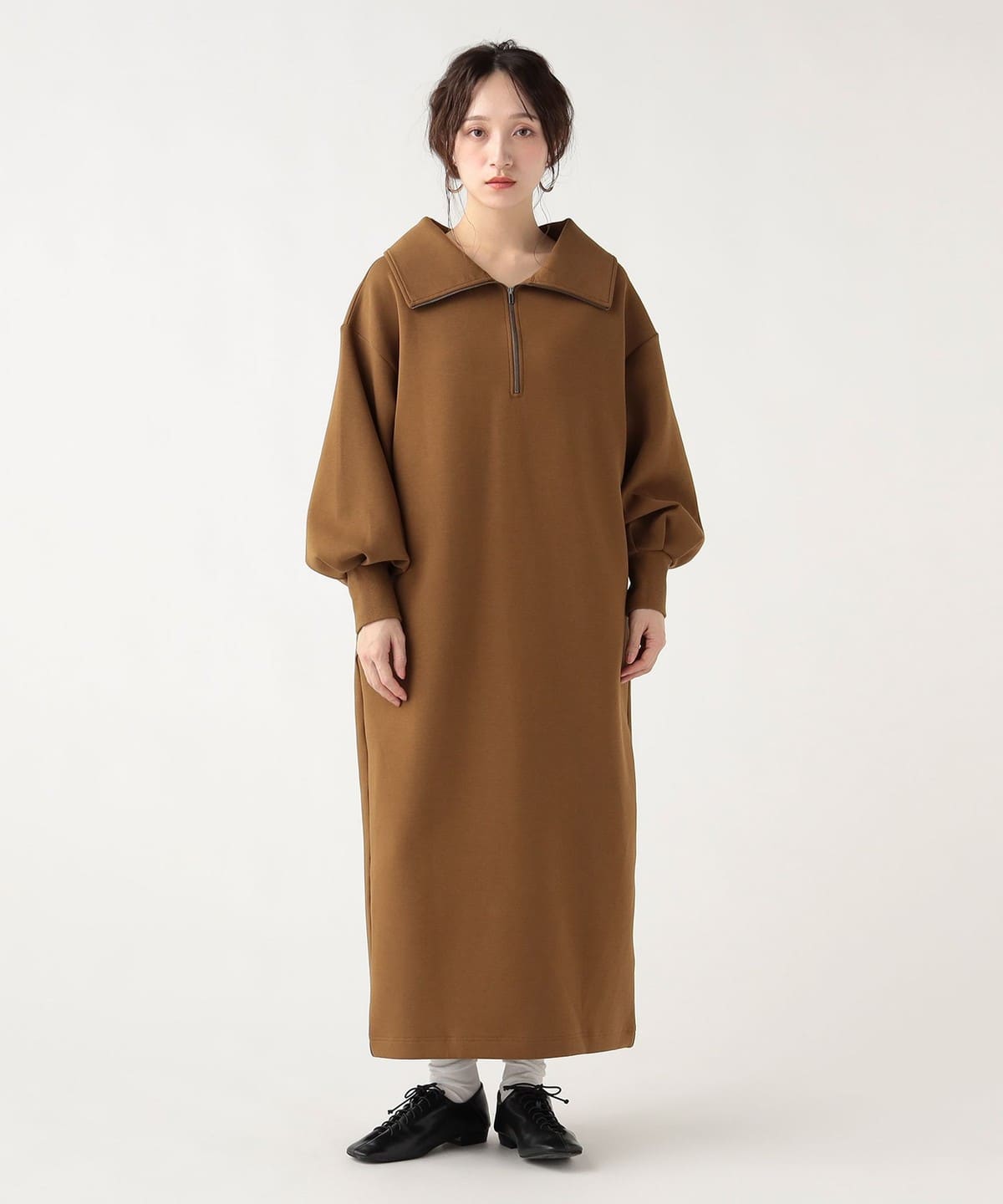 BEAMS HEART（ビームス ハート）2WAY 襟カット ワンピース（ワンピース