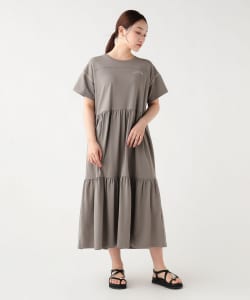 カット ティアード ロゴ ワンピース