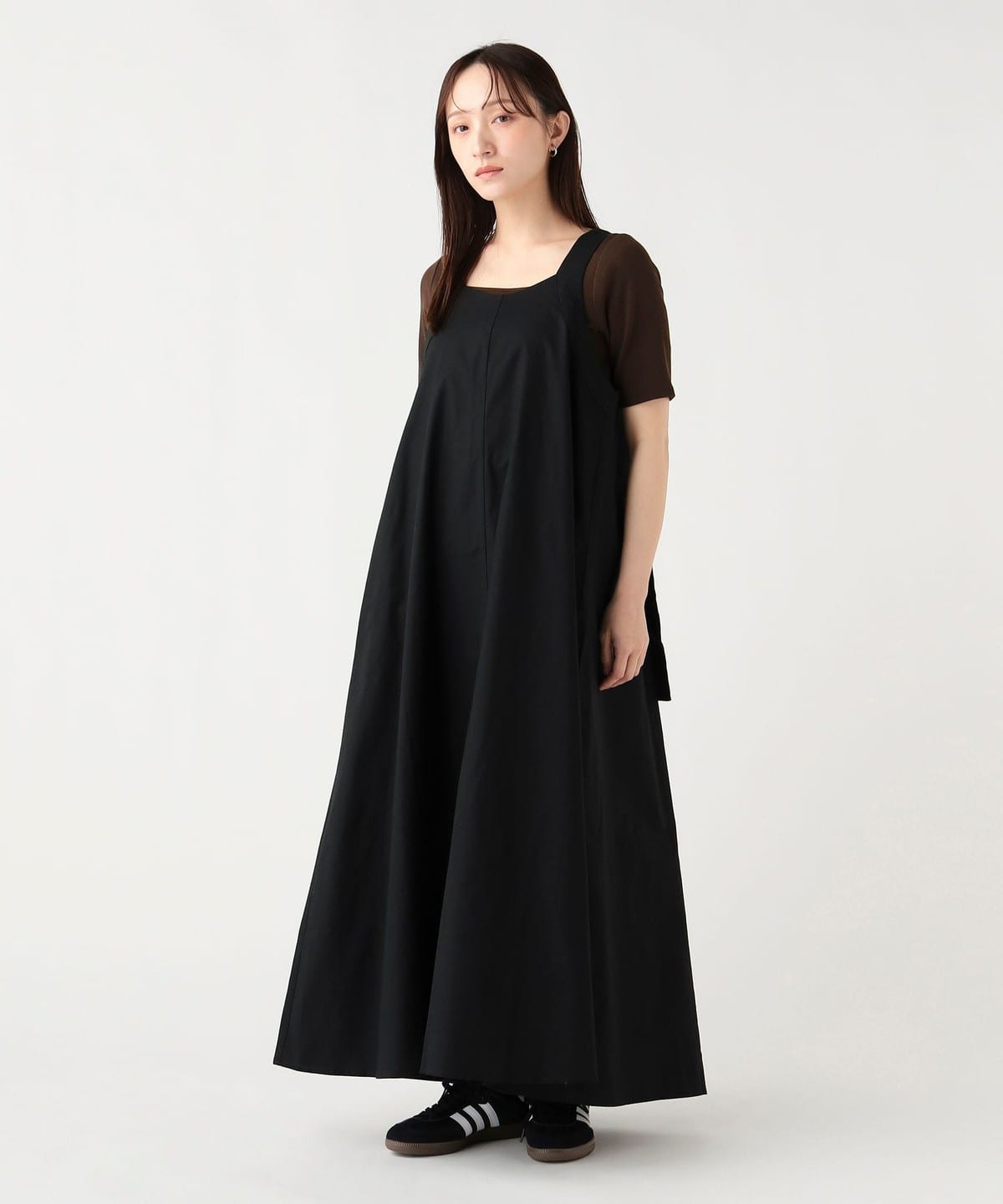 ◆美品◆ BEAMS GOLF 着回し　3way　ワンピース　ブラック　M BEAMS HEART（ビームス ハート）Dカン ロングワンピース（ワンピース