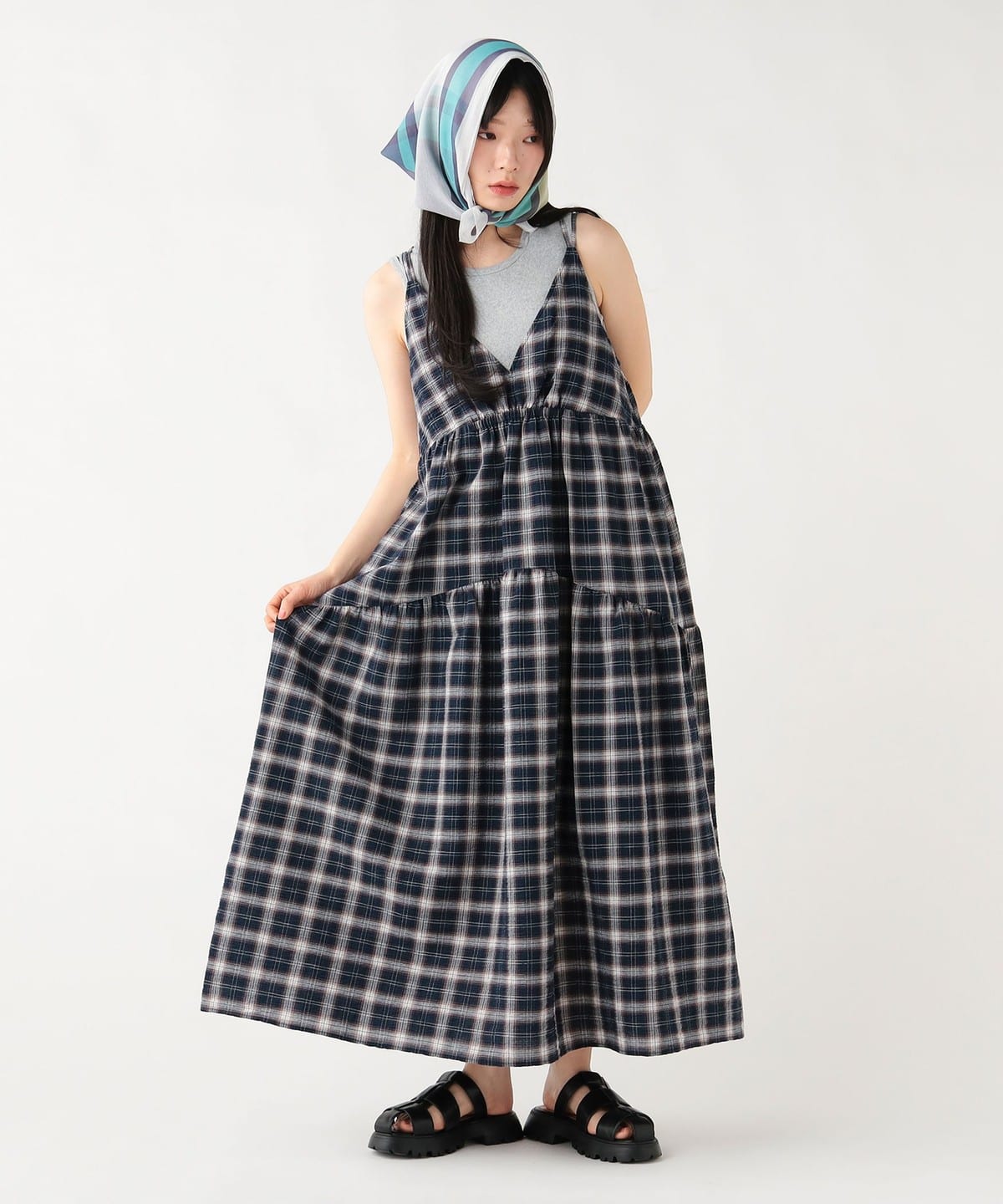 ゆ*き様 ジェームスパースのワンピース新品、タグ付きアメリカサイズ0 JAMES PERSE（ジェームスパース）の「JAMES PERSE ロングワンピース