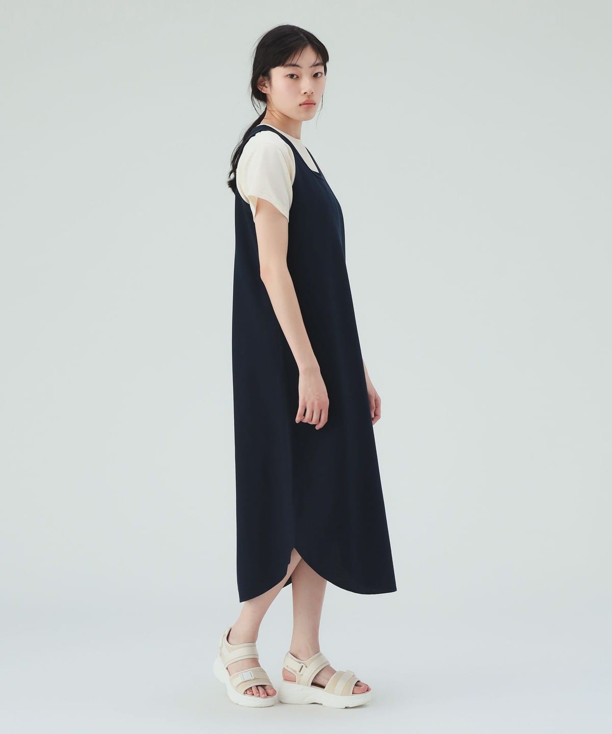 BEAMS HEART（ビームス ハート）レイヤード カット ワンピース（セット